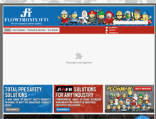 Tablet Screenshot of flowtronix.com